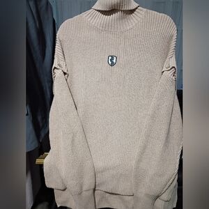 VHNY Cream Turtleneck Sweater